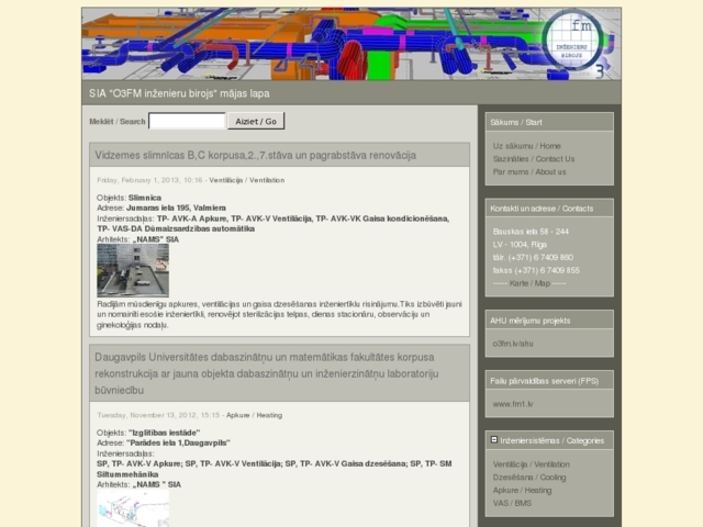 O3FM Inženieru birojs, SIA